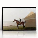 Classical Realism Painting - Turf with Jockey by George Stubbs Canvas
