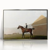 Classical Realism Painting - Turf with Jockey by George Stubbs Canvas