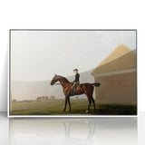 Classical Realism Painting - Turf with Jockey by George Stubbs Canvas