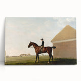 Classical Realism Painting - Turf with Jockey by George Stubbs Canvas