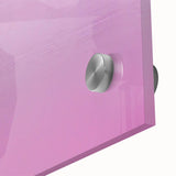 Large abstract wall art depicting a European Cyprus scenery in muted earth tones on acrylic glass.