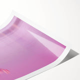 Extra large wall art featuring line art flowers in soft pastel shades on a rolled canvas, ideal for large living room decor.