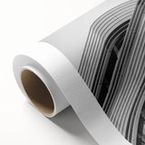 Art Deco style poster of London scenery on rolled canvas, featuring muted earth tones.