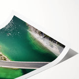 Extra large wall art featuring line art flowers in neutral tones on rolled canvas, ideal for large living room decor.