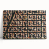 Large black and white stretched canvas of Barcelona scenery, ideal for kitchen wall art.