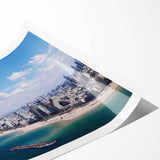 Extra large wall art featuring minimalist line art flowers in black on a white background, ideal for large living room decor.