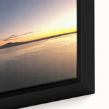 Extra large black wall art depicting Auckland's skyline on textured canvas, using colorful art elements.