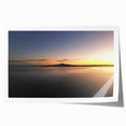 Rolled print of Auckland, New Zealand scenery with vibrant ocean and skyline, ideal for art wall dining room.
