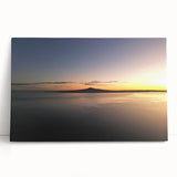 Black and white photo of Auckland skyline on stretched canvas, ideal for kitchen wall art or bedroom ambiance.