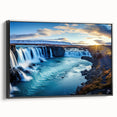 Black and white landscape art painting of an Argentinian scenery on framed canvas, suitable for bedroom wall decor.