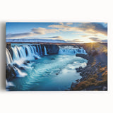 Black and white photo of an Argentine landscape on stretched canvas, ideal for kitchen wall art.