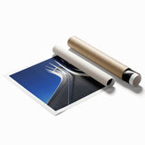 Extra large rolled print of a Brazilian landscape with vibrant floral elements, ideal for classy bathroom wall art.