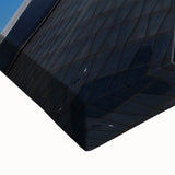 Black and white landscape art painting of a Brazilian scenery on stretched canvas, suitable for bedroom wall art.