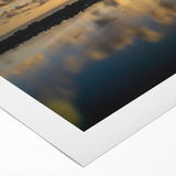 Art deco poster of Daytona scenery on rolled canvas, featuring pastel shades, ideal for dining room wall art.