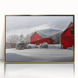 Large art print of a Vermont landscape in muted green and gold tones on framed acrylic, ideal for modern art wall decor.