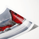 Extra large wall art featuring line art flowers in muted earth tones on a rolled print, ideal for large living room decor.