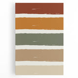 Black and white abstract depiction of autumn trees on a large stretched canvas, ideal for kitchen wall art.