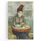 Black and white abstract design on a large stretched canvas, ideal for kitchen wall art or bedroom ambiance.