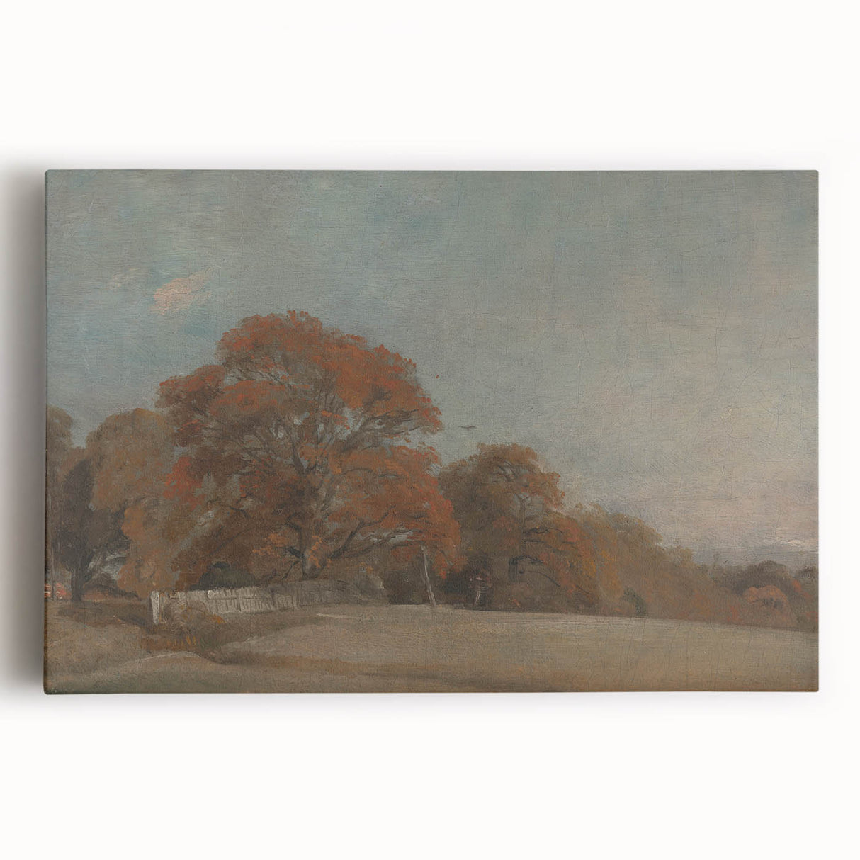 Romanticism Art: Autumn Landscape - Classic Painting by John Constable