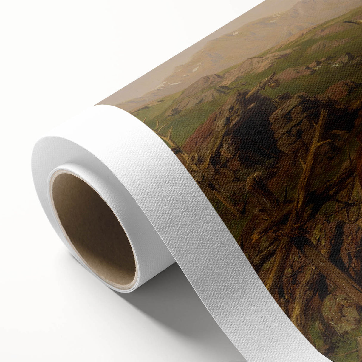 Baroque Pastoral Landscape Wall Art – Rustic Farm Scene Elegance