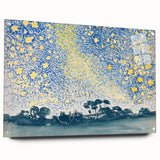 Landscape with Stars - Henri-Edmond Cross Impressionist Night Sky Print