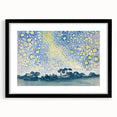Landscape with Stars - Henri-Edmond Cross Impressionist Night Sky Print