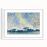 Landscape with Stars - Henri-Edmond Cross Impressionist Night Sky Print