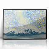 Landscape with Stars - Henri-Edmond Cross Impressionist Night Sky Print