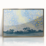 Landscape with Stars - Henri-Edmond Cross Impressionist Night Sky Print