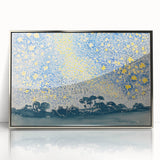 Landscape with Stars - Henri-Edmond Cross Impressionist Night Sky Print