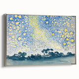 Landscape with Stars - Henri-Edmond Cross Impressionist Night Sky Print
