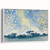Landscape with Stars - Henri-Edmond Cross Impressionist Night Sky Print