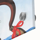 Symbolic Grapes and Sickle Wall Art - Bold Modern Decor for Home