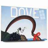 Symbolic Grapes and Sickle Wall Art - Bold Modern Decor for Home