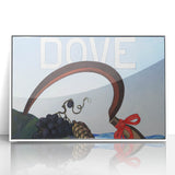 Symbolic Grapes and Sickle Wall Art - Bold Modern Decor for Home