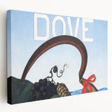 Symbolic Grapes and Sickle Wall Art - Bold Modern Decor for Home