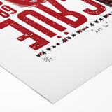 Mötley Crüe Two Minute Tour Poster – Vintage 1989 Concert Art