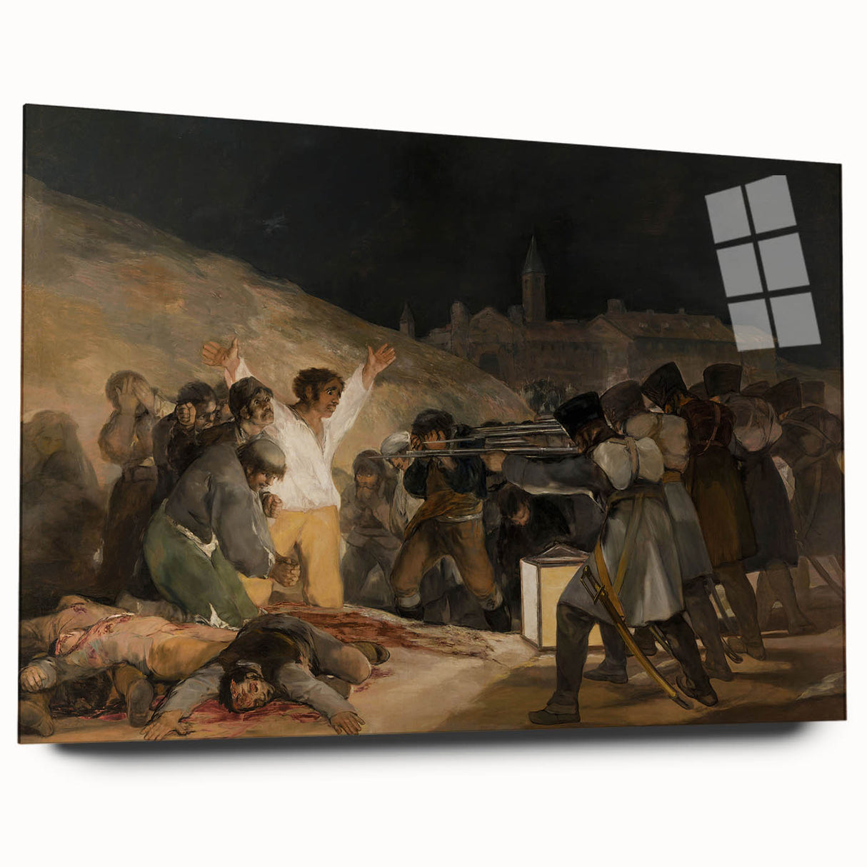 Romanticism Art: The Third of May by Goya - Historical Canvas Print