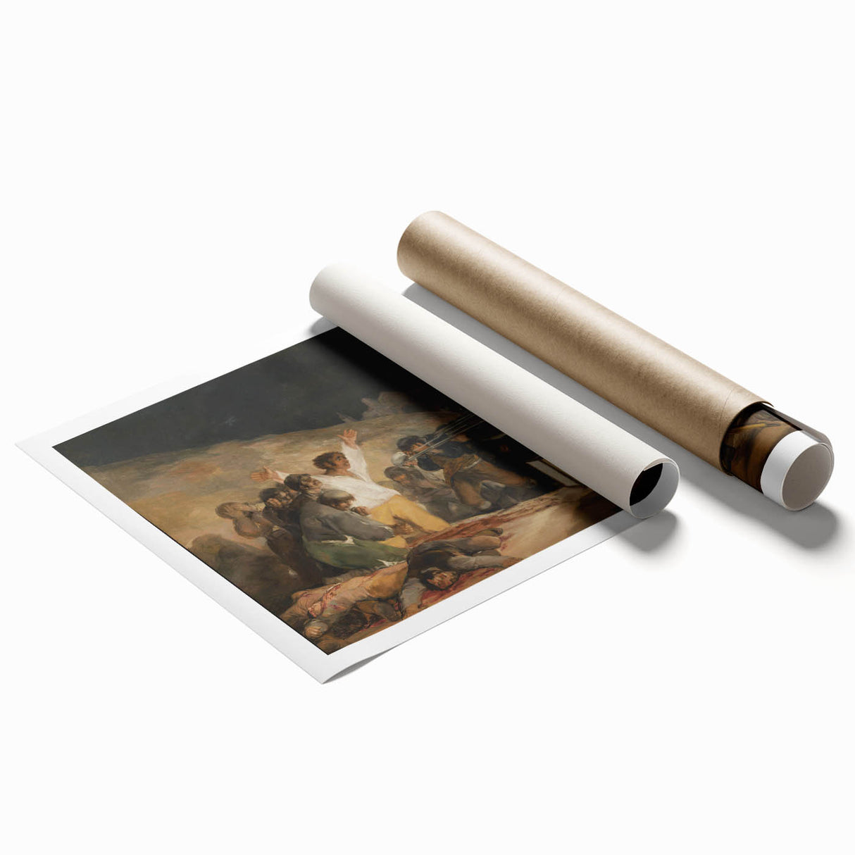 Romanticism Art: The Third of May by Goya - Historical Canvas Print