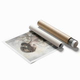 Romantic Figurative Wall Art – Elegant Framed & Canvas Print