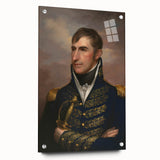 Baroque Military Portrait Wall Art – Commanding Elegance