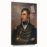 Baroque Military Portrait Wall Art – Commanding Elegance