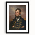 Baroque Military Portrait Wall Art – Commanding Elegance