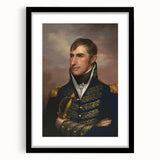 Baroque Military Portrait Wall Art – Commanding Elegance