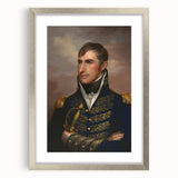 Baroque Military Portrait Wall Art – Commanding Elegance