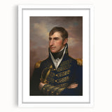 Baroque Military Portrait Wall Art – Commanding Elegance