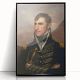 Baroque Military Portrait Wall Art – Commanding Elegance