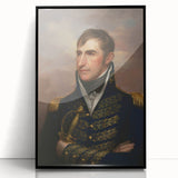 Baroque Military Portrait Wall Art – Commanding Elegance