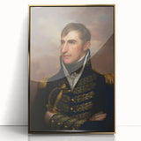 Baroque Military Portrait Wall Art – Commanding Elegance