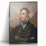 Baroque Military Portrait Wall Art – Commanding Elegance